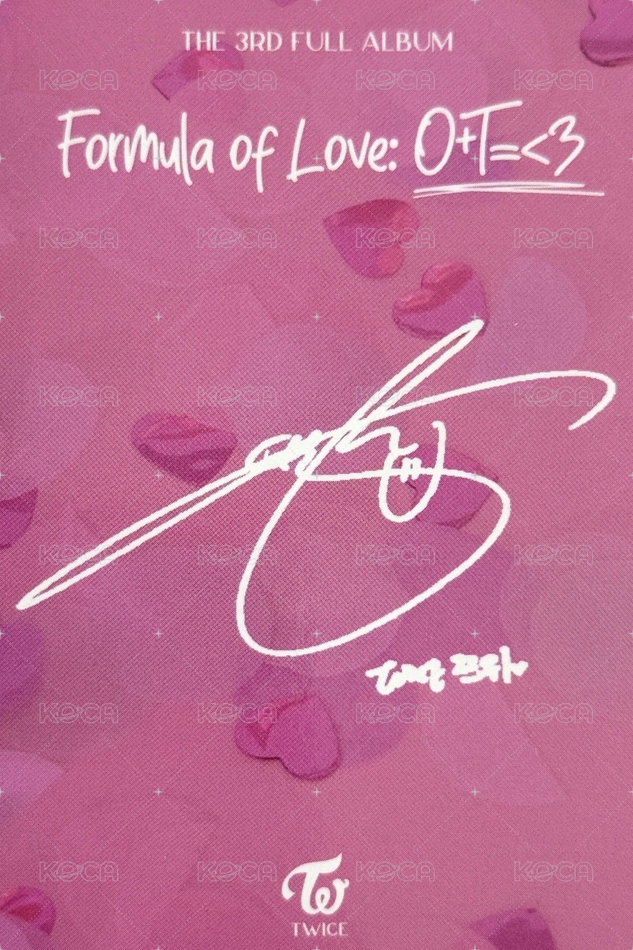 正規三 專輯卡  背面