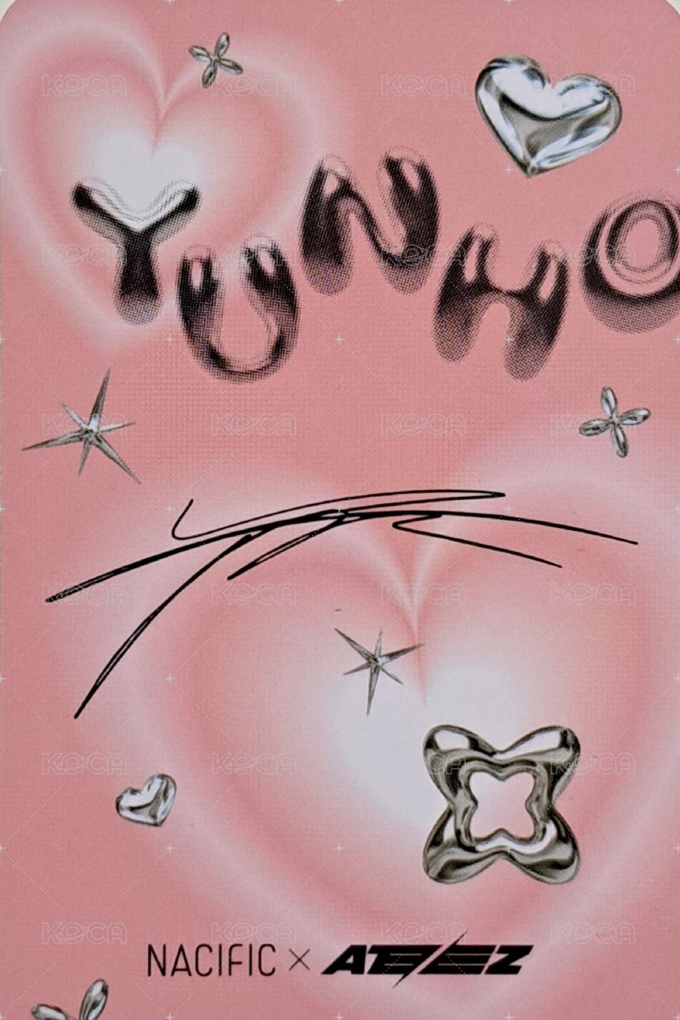 NACIFIC 代言卡 8.0 背面