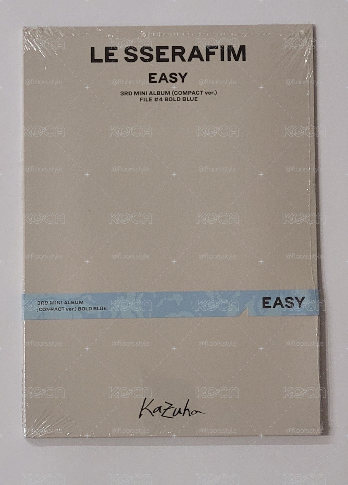 LE SSERAFIM EASY 未拆專 COMPACT版 KAZUHA 單封