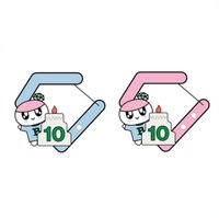 十週年 登山扣環 十週年 蹦蹦登山扣 BONGBONGEE