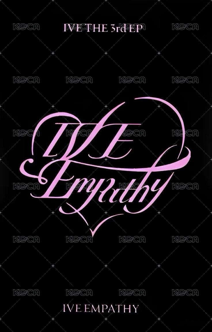 IVE EMPATHY 打歌卡 2.0 背面