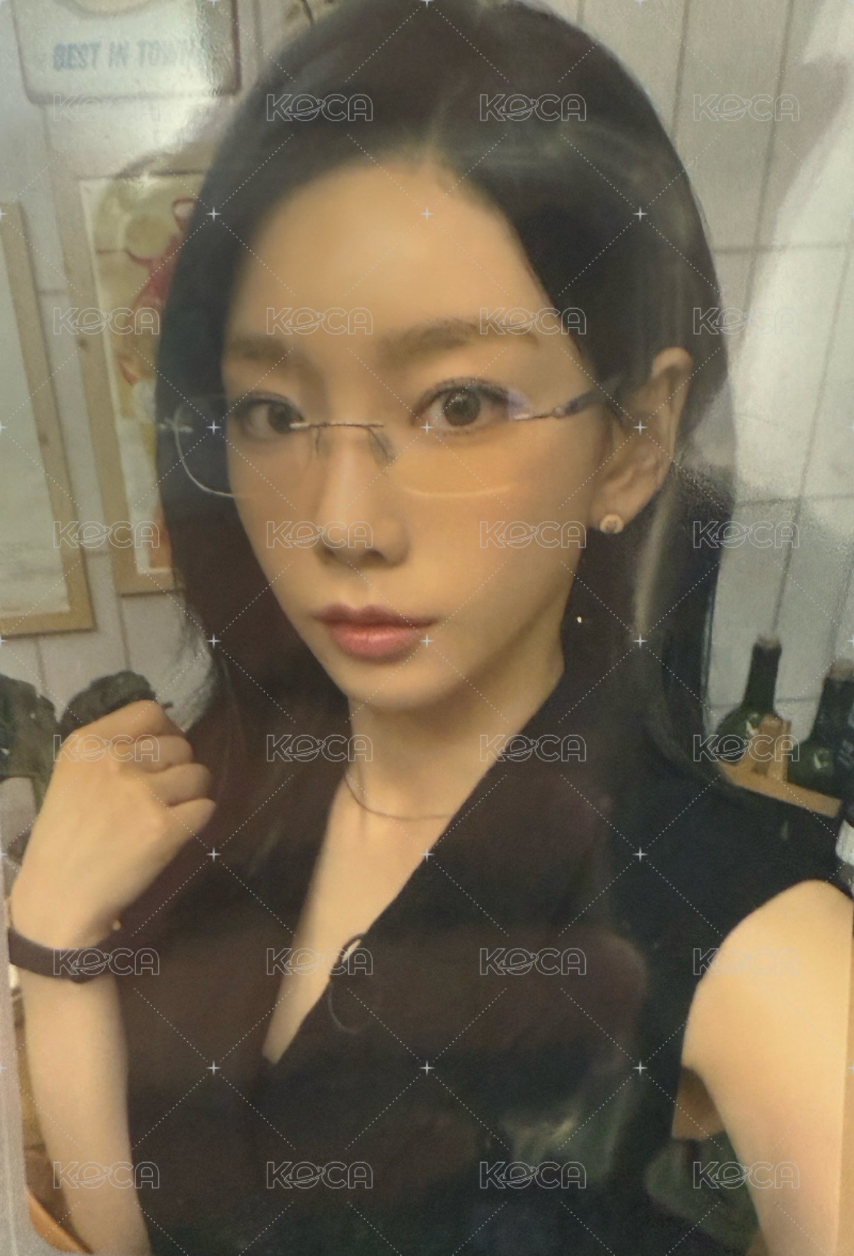 25’世巡 泰妍 TAEYEON “ The TENSE “ 周邊卡  正面