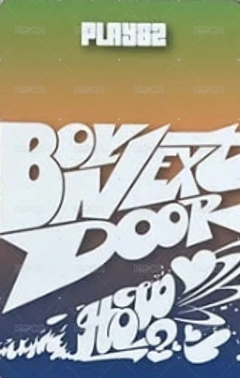 HOW? hello82 la 2.0 簽售卡 1 背面