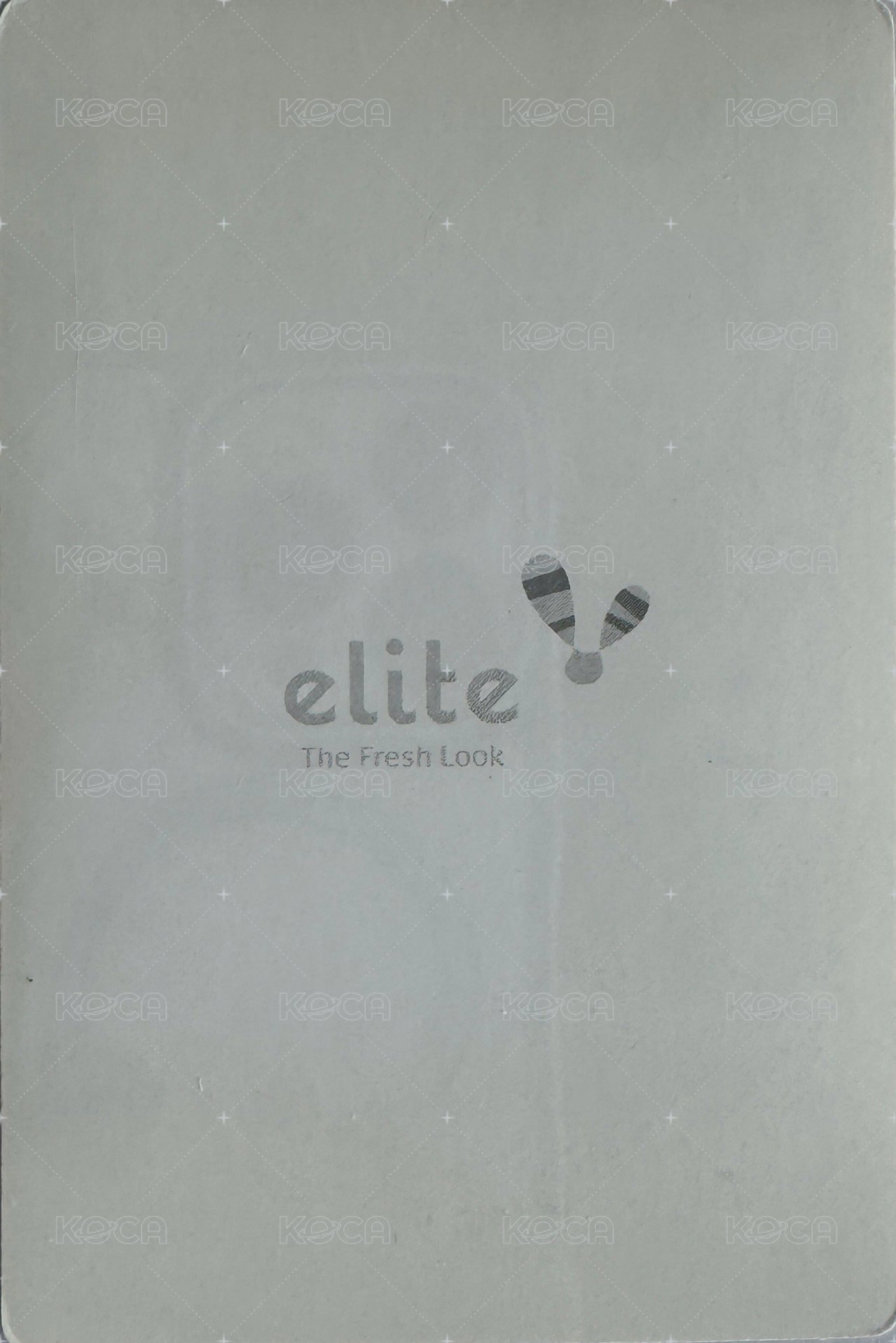 Elite  代言卡 鐵盒卡 背面