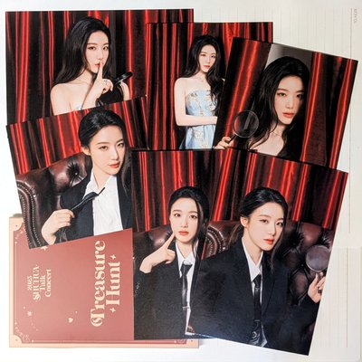 鑑定師 Talk Concert 週邊小盤：明信片+鐵盒證件照組+小卡×3