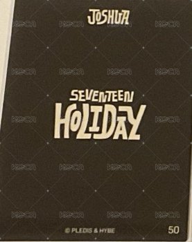 25‘FM｜HOLIDAY 隨機卡 卡包卡 背面