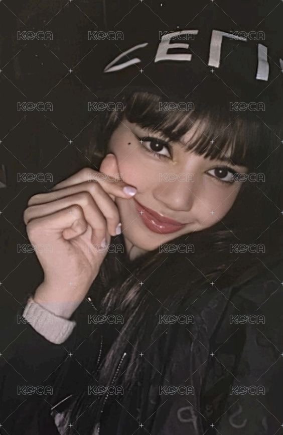 BORN PINK 專輯卡 黑膠 A ver. 正面