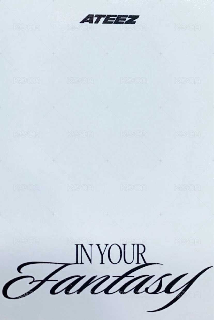 GOLDEN HOUR :  Part.3 In Your Fantasy 專輯卡 POCA BLACK ver. 背面