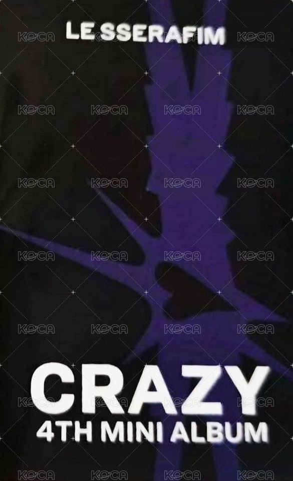 CRAZY yzy 特典卡 預售風車ver. 背面