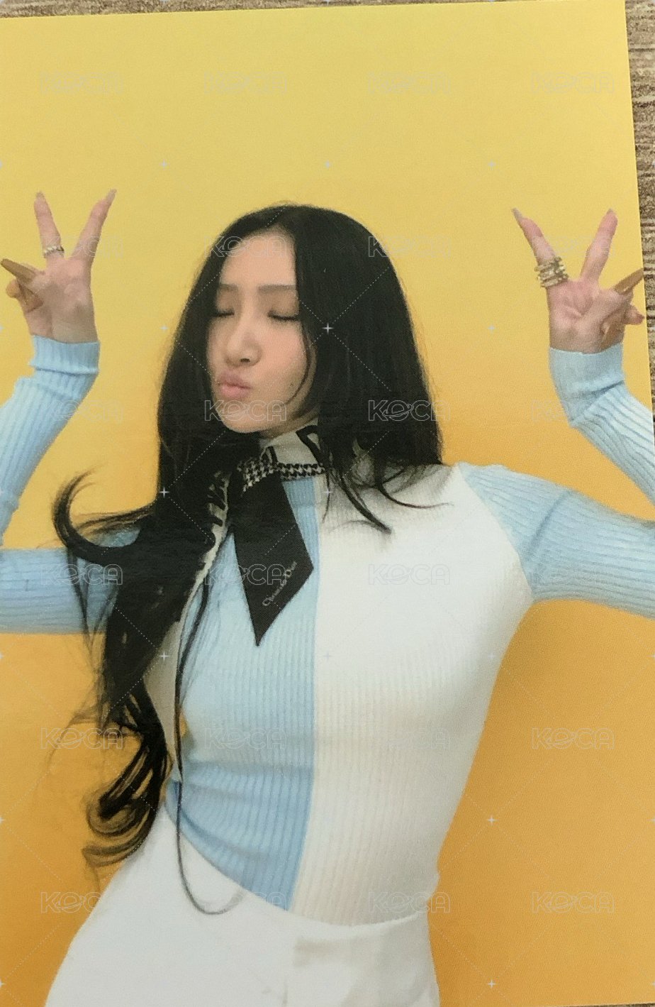 周邊卡 Moo Moo Tour 周邊 拍立得相機 小卡 正面