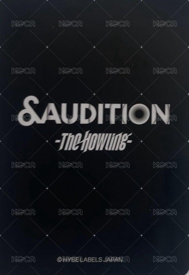 &AUDITION 隨機卡  背面