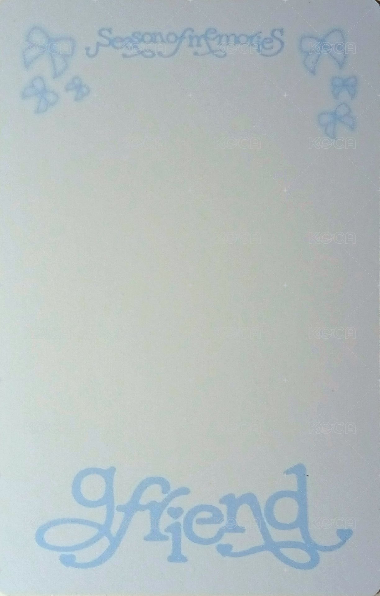 十週年專 專輯卡 Pb ver. 背面