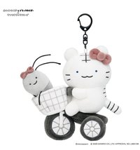 小白虎聯名 吊娃 三輪車吊飾（小白虎與黑虎蝦）