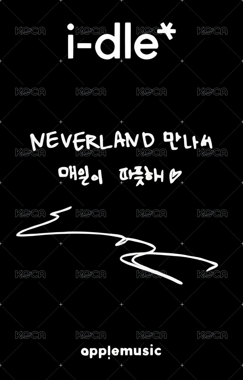 We are am 特典卡 預售 背面