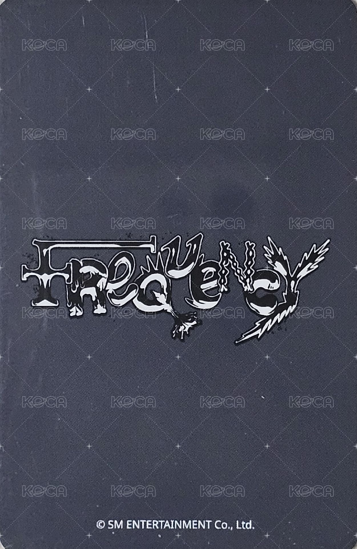 FREQUENCY am 線下 簽售卡  背面