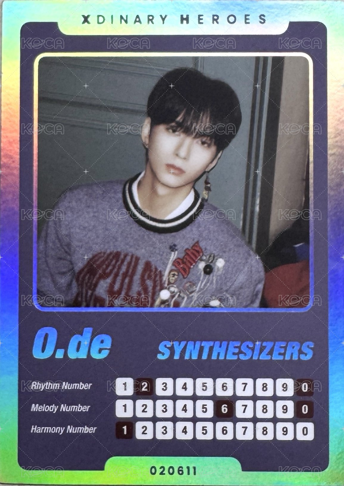 [Troubleshooting] 1st Full Album 專輯卡 Trading card 正面