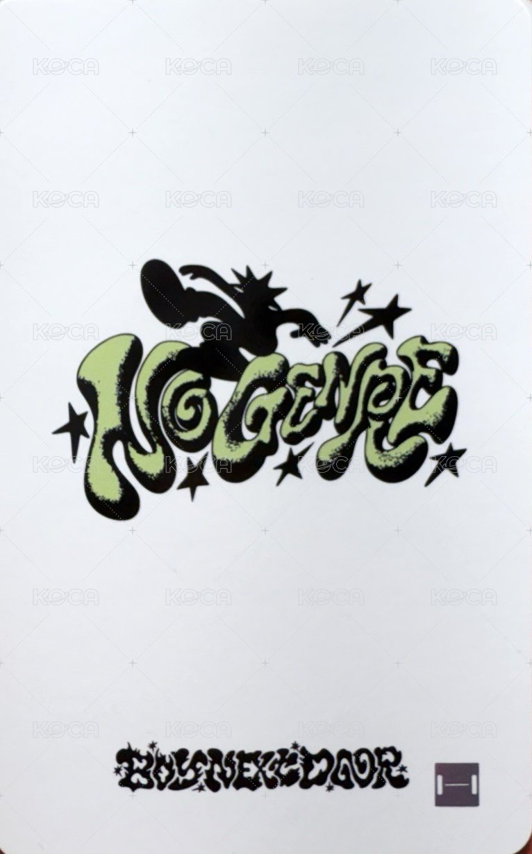 No Genre k4 2.0 幸運卡  背面