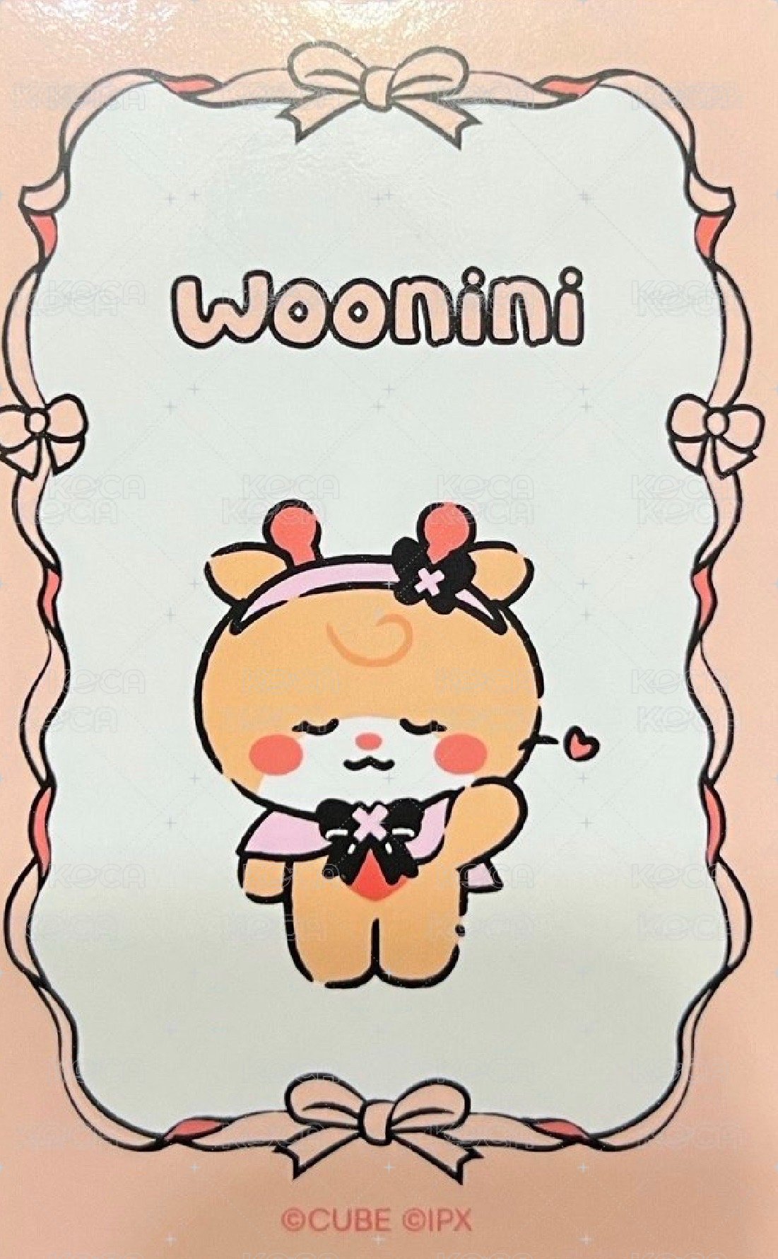 lf minini 快閃店 隨機卡  背面