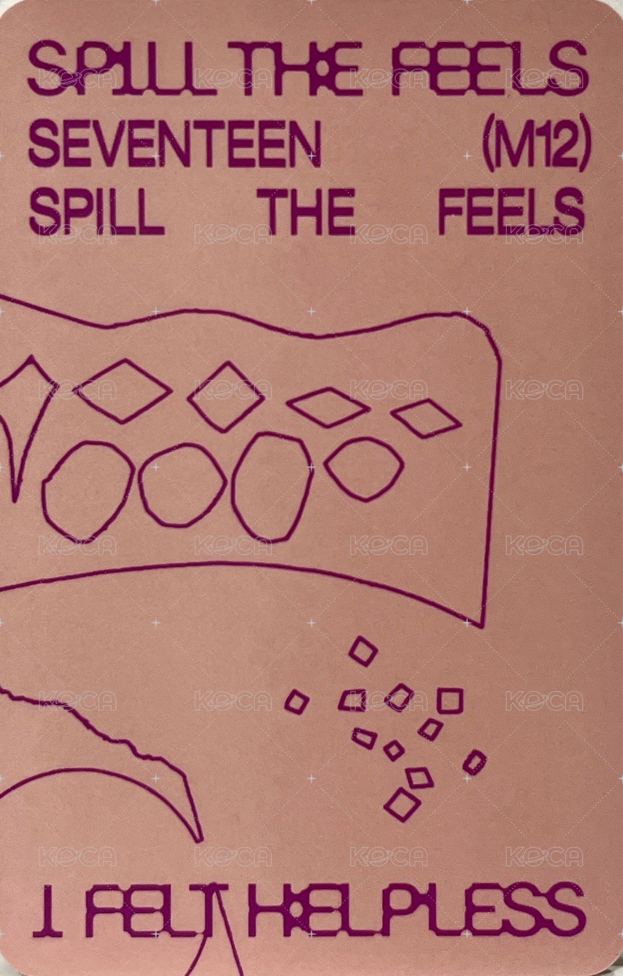 MINI12   特典卡 美通親簽 背面