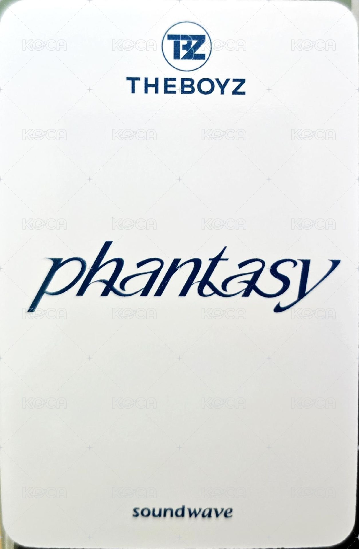 PHANTASY Pt.2 Sixth Sense sw 特典卡 더비的男人ver. 背面