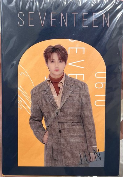 SEVENTEEN 冬季男友一番賞 明信片、徽章 🩷帶🩵