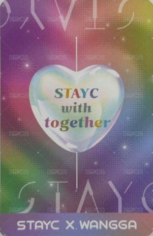 代言卡 王家糖葫蘆代言小卡Isa 背面