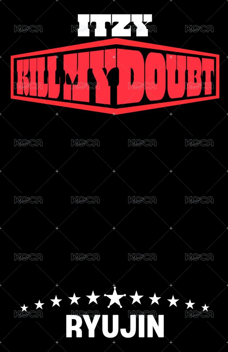 KILL MY DOUBT 專輯卡 普版 背面
