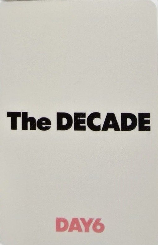 正四 am 特典卡  背面