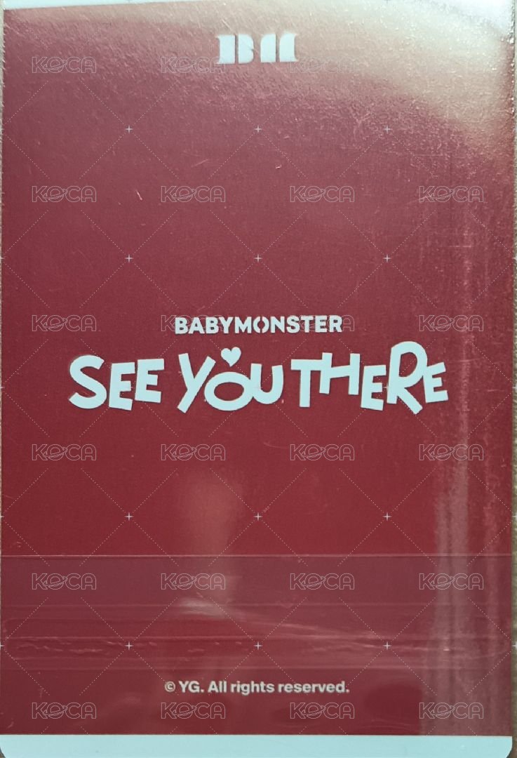 24 FM 周邊卡 首爾場周護照夾套卡 背面