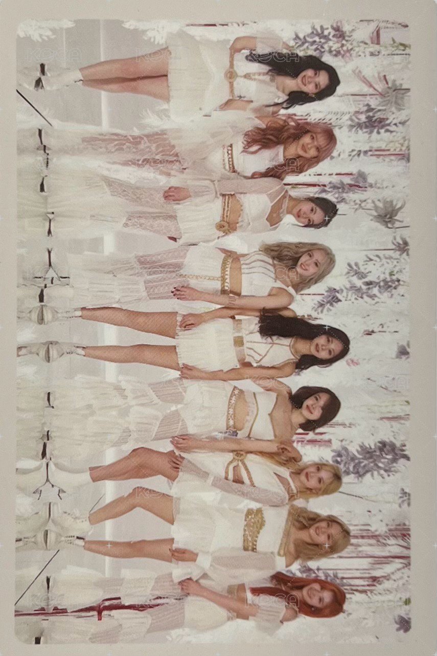 MORE & MORE jyp 特典卡 預售禮 正面