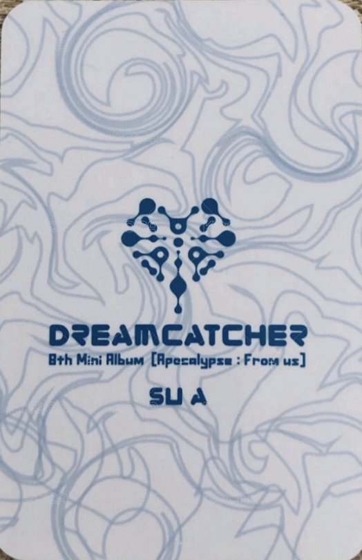 迷你八輯 專輯卡 (電子專固配卡) 背面