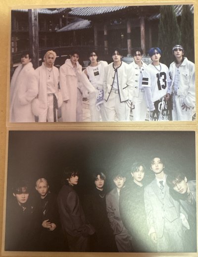 Stray kids 合(HOP) hmv A版 B版 幸運卡 團體