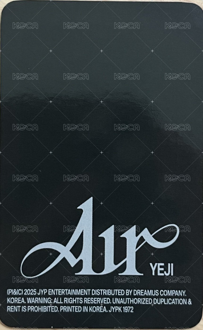 AIR jyp 特典卡  背面
