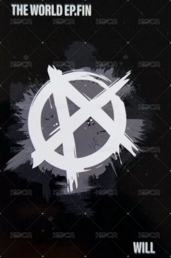 Will 專輯卡 Platform ver. Image 背面