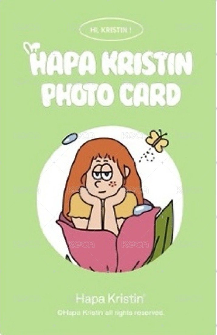 Hapa Kristin 代言卡 2.0 鈴蘭員 背面