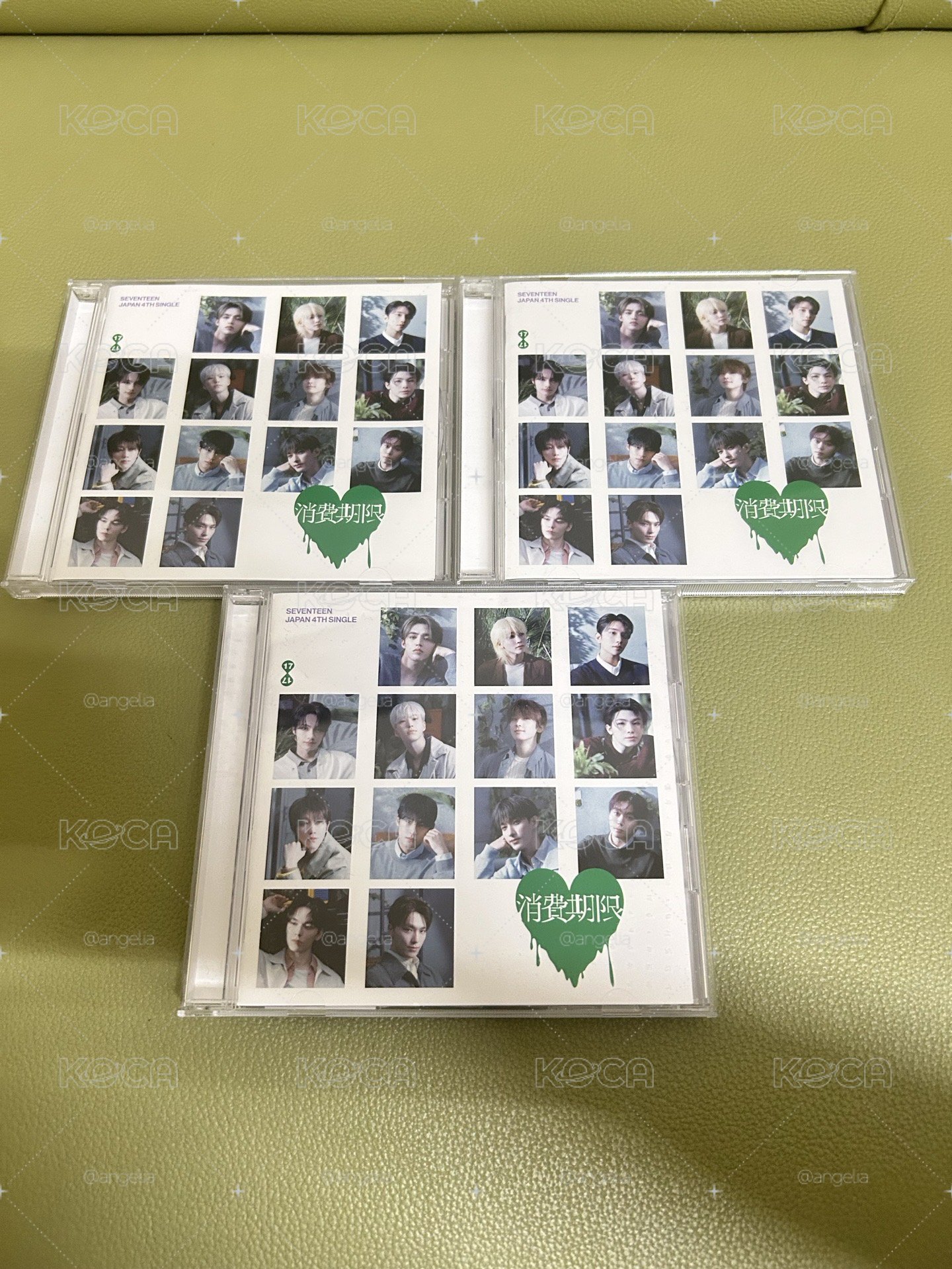 SEVENTEEN 消費期限通常盤 空專