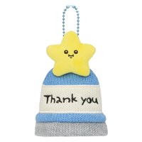 吉伊卡哇樂園 吊娃 星星毛帽