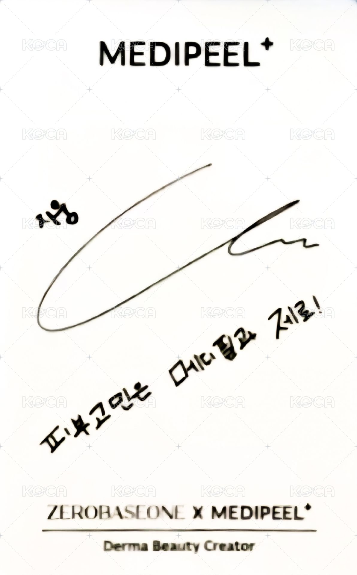 MEDIPEEL 代言卡 1.0 背面