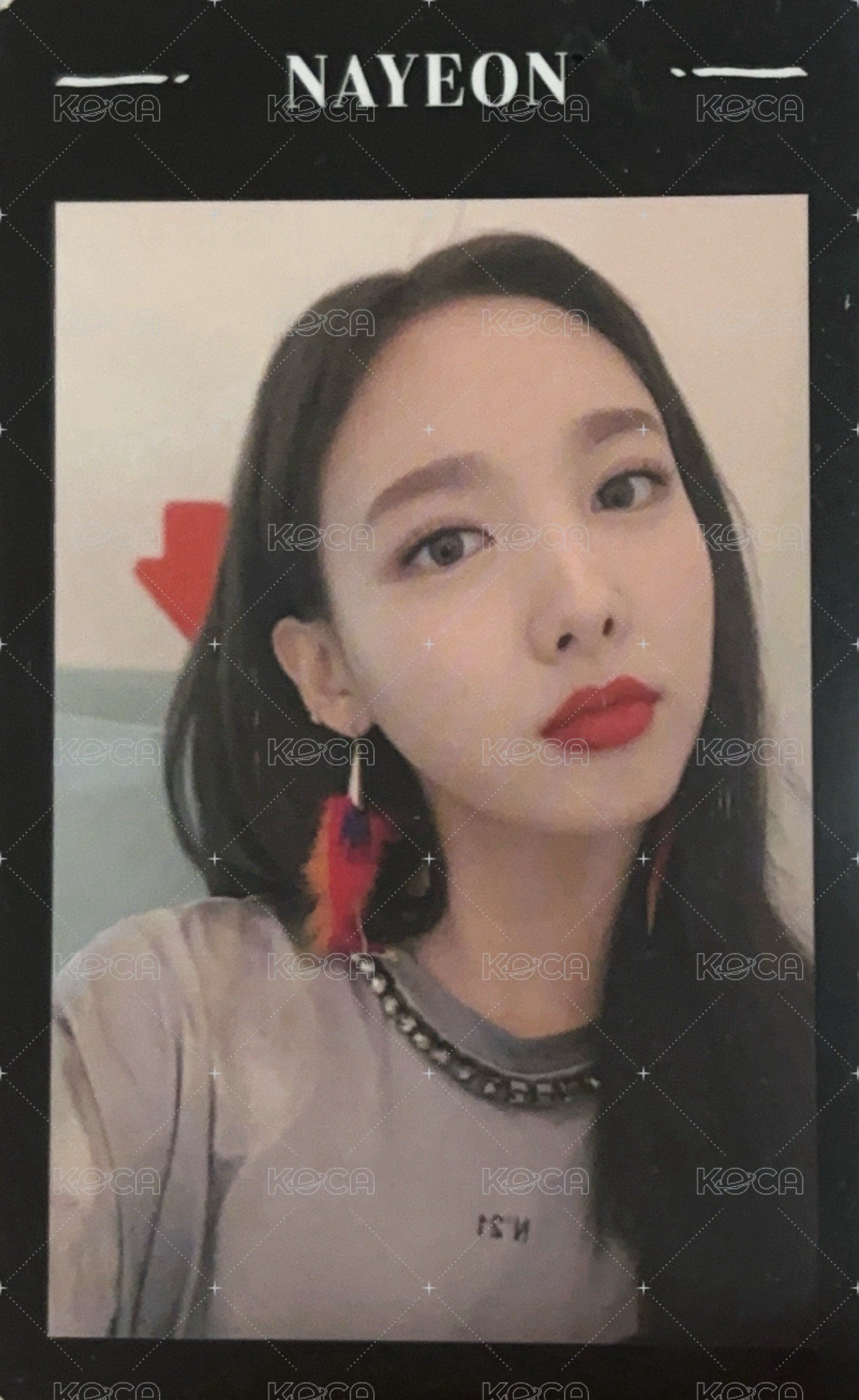 YES or YES 專輯卡  正面