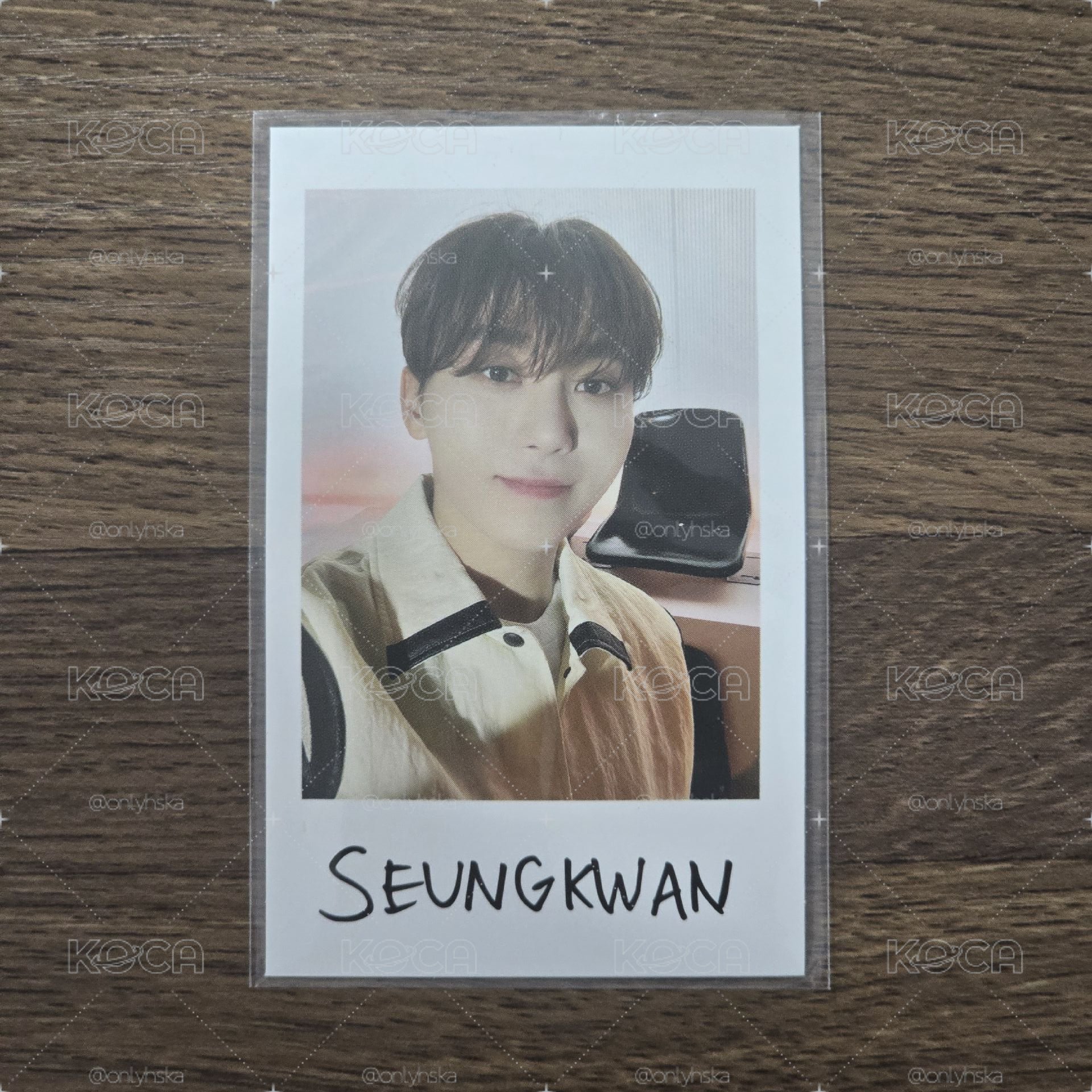 SEVENTEEN 勝寛 follow again to Japan 拍立得卡