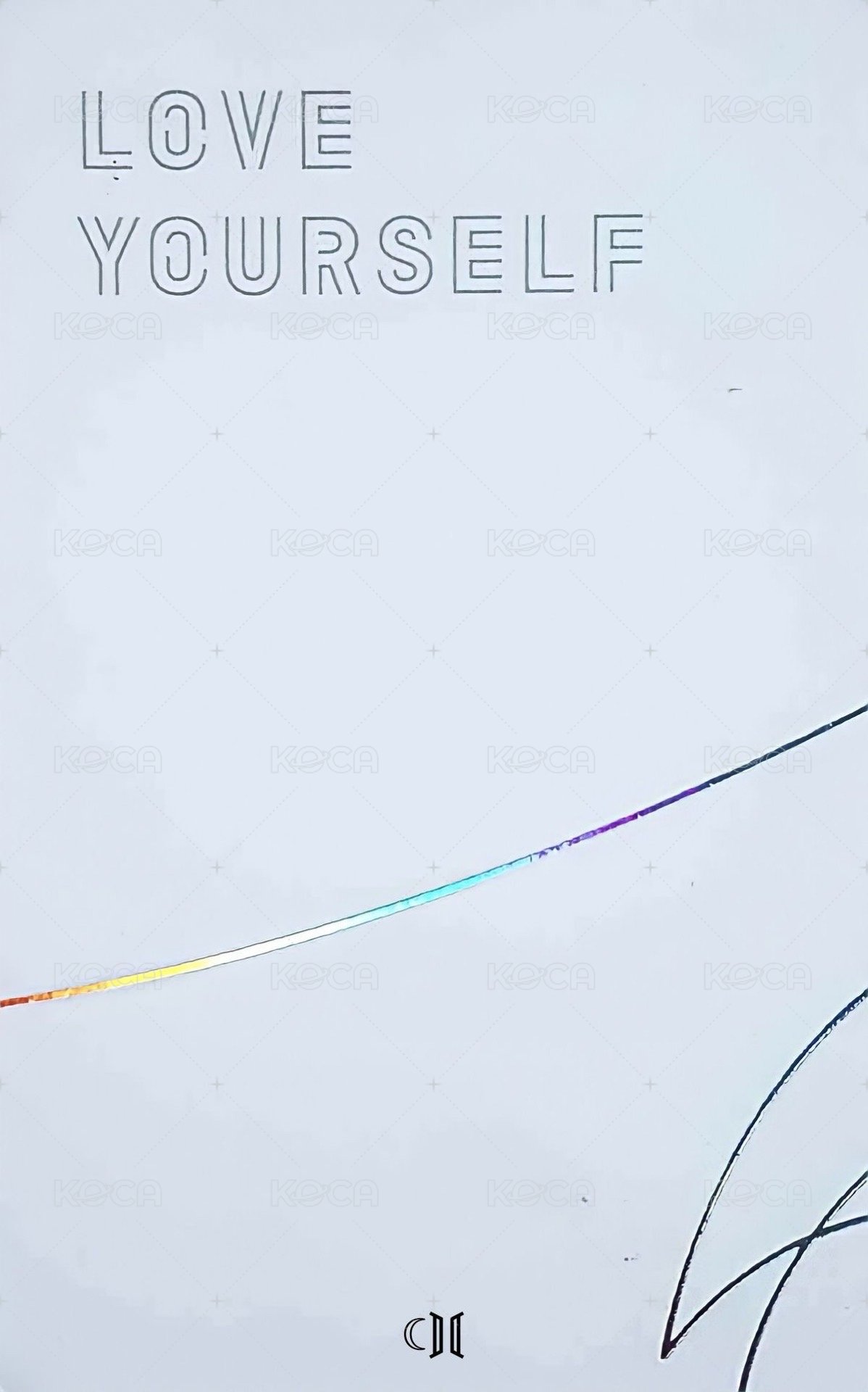 LY承 L版 專輯卡  背面