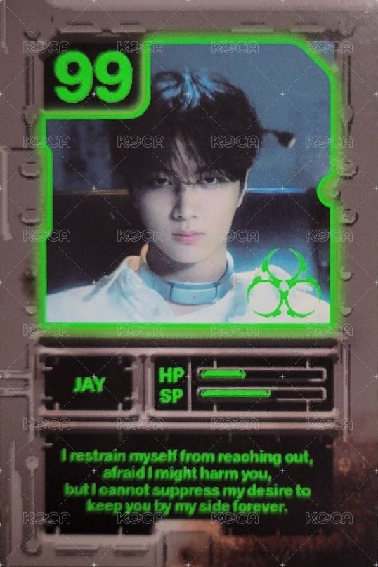 迷六 專輯卡 ENGENE ver. 正面