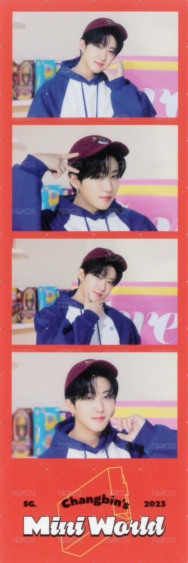 2023 年曆 人生四格卡  正面