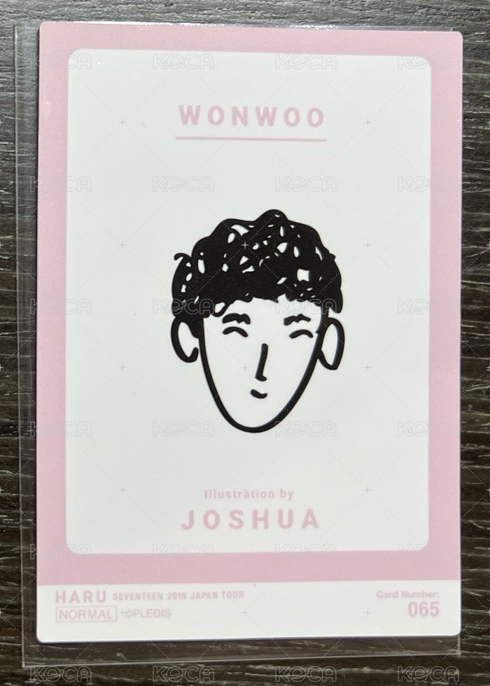 HARU 隨機卡 65號 背面