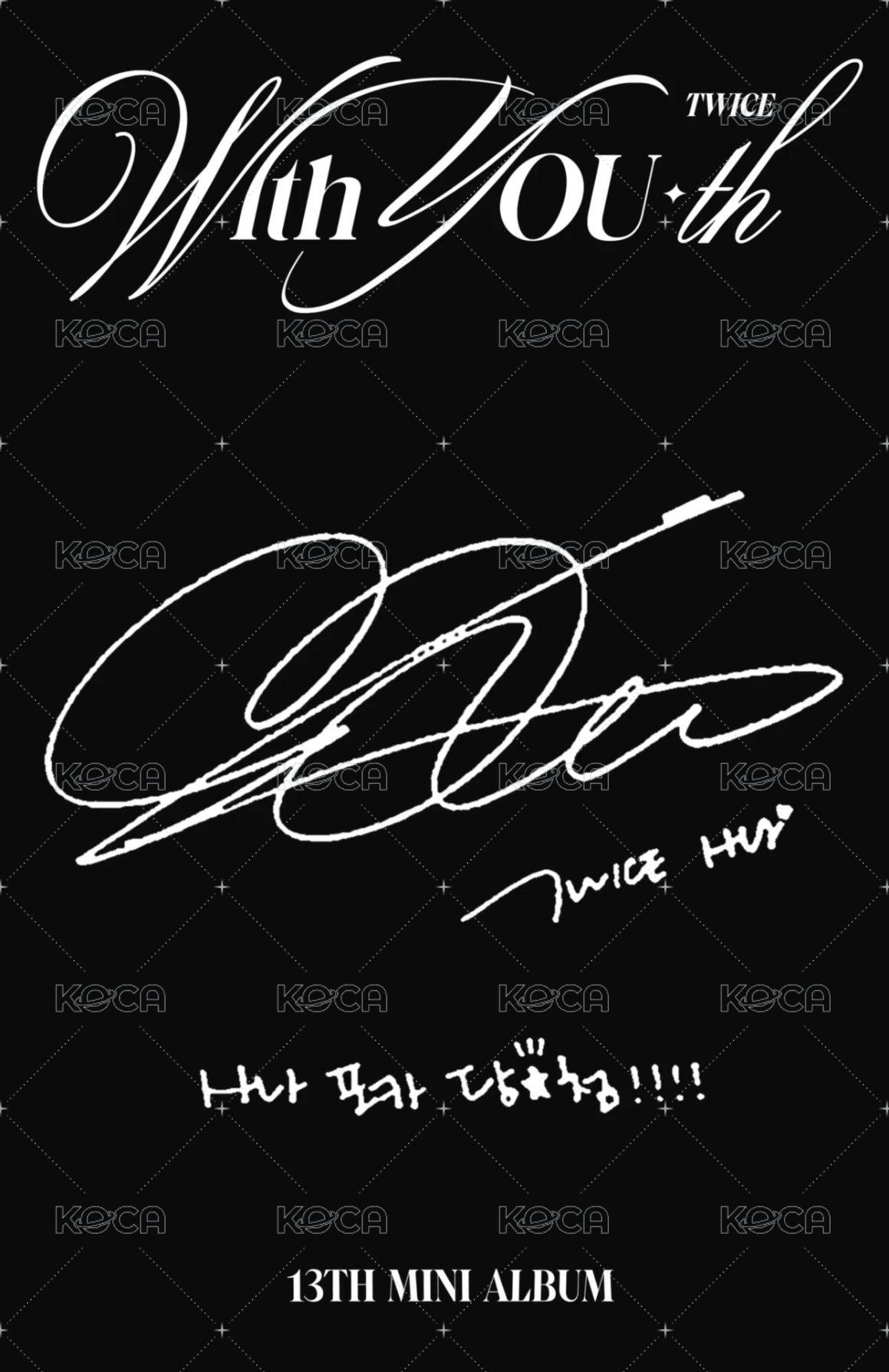 mini 13 專輯卡 ver.PB 背面