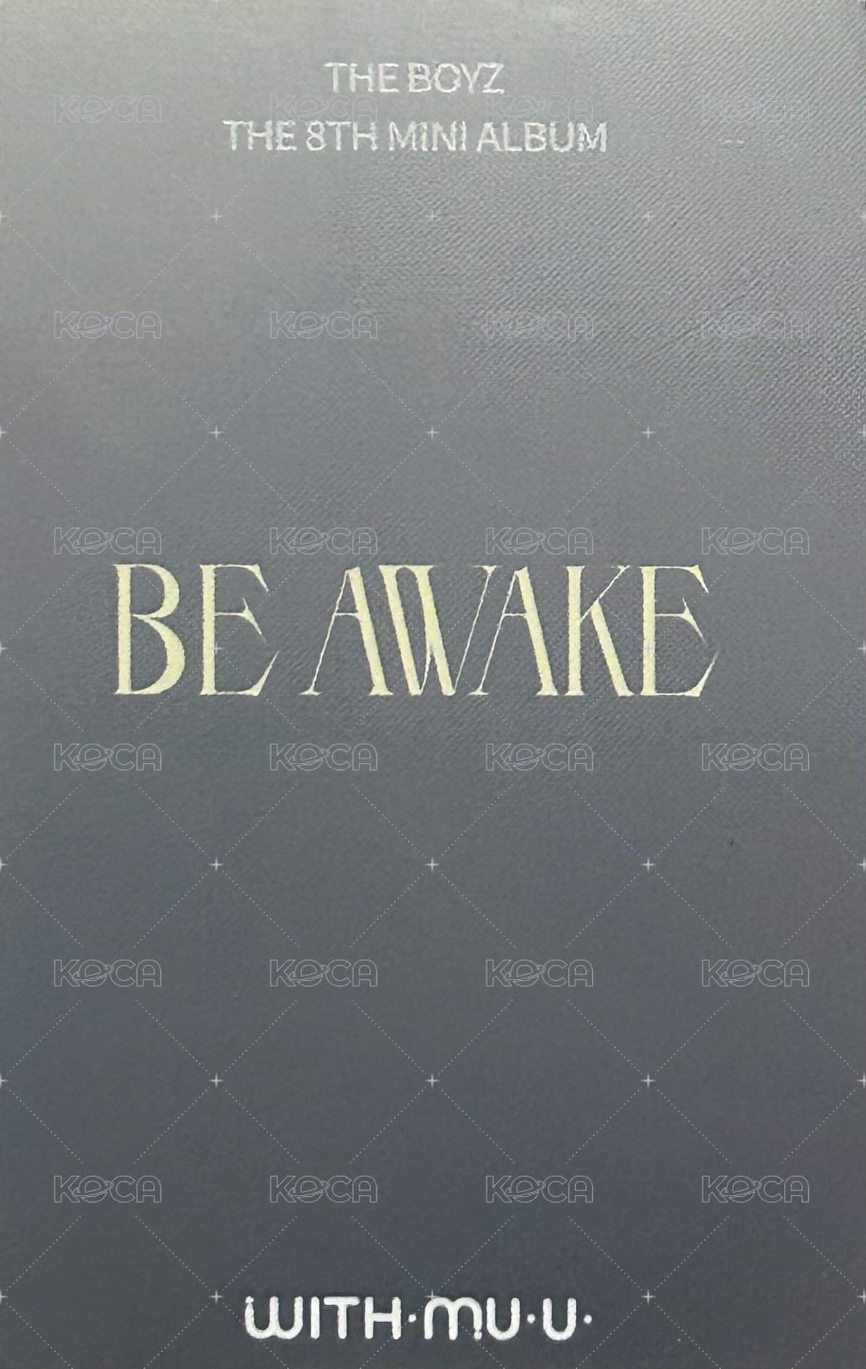 BE AWAKE wm 幸運卡  背面