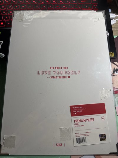 BTS SUGA LOVE YOURSELF SY相框