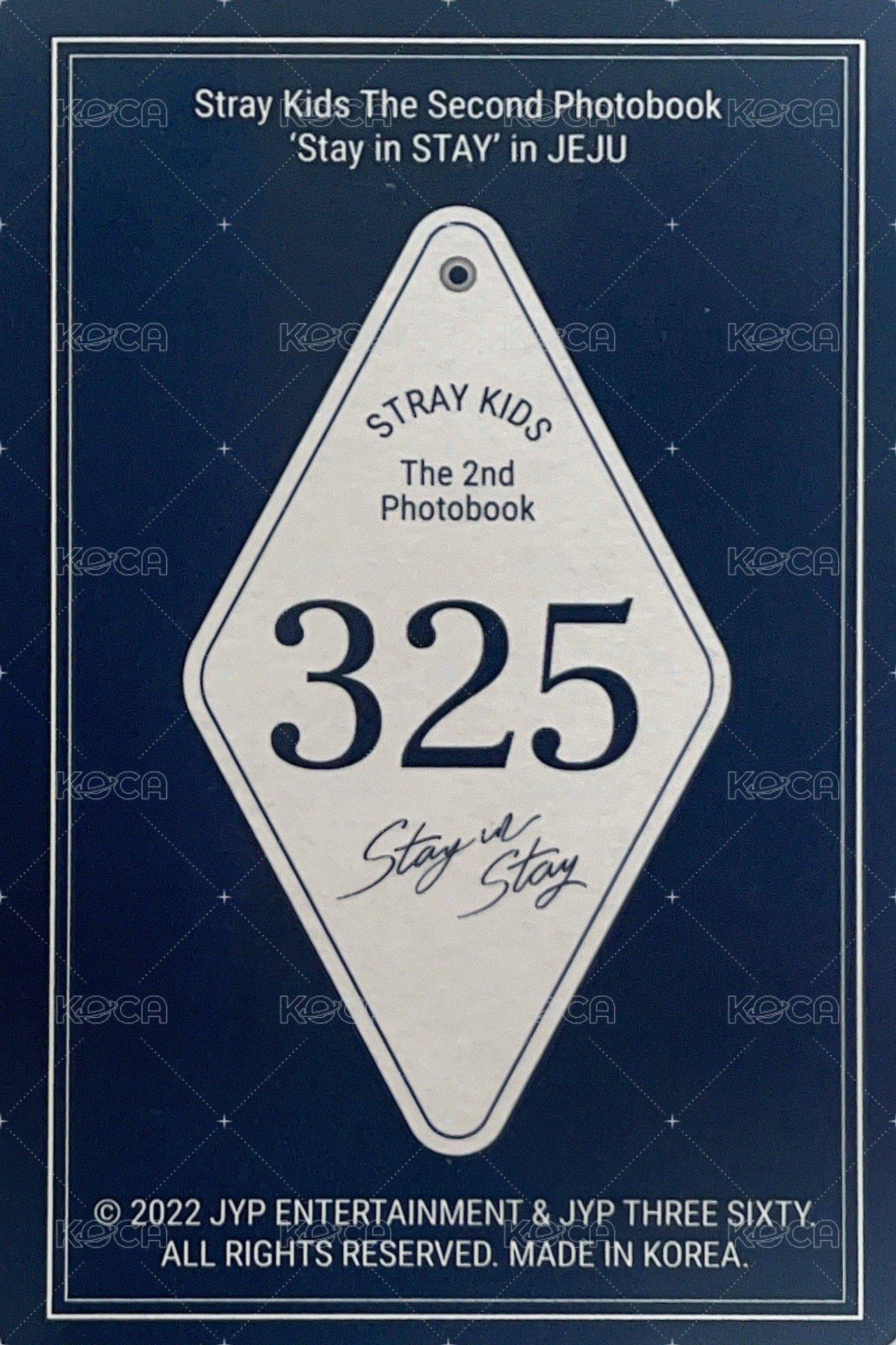 Stay in STAY 周邊卡 固配 背面