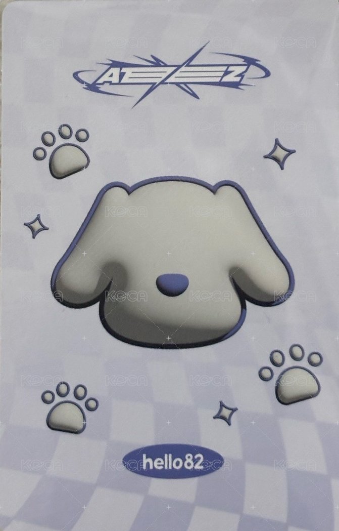 Will hello82 特典卡 PLUSHIE ver. 背面