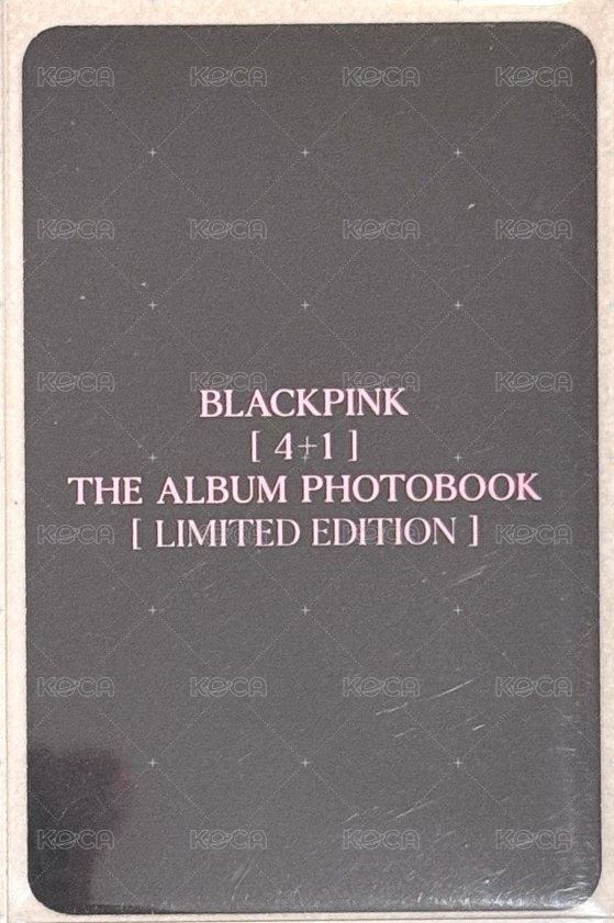 4+1 PB k4 特典卡  背面